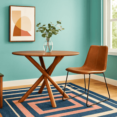 Tripod Dining Table detail view - Whats New Furniture - Portland, Oregon