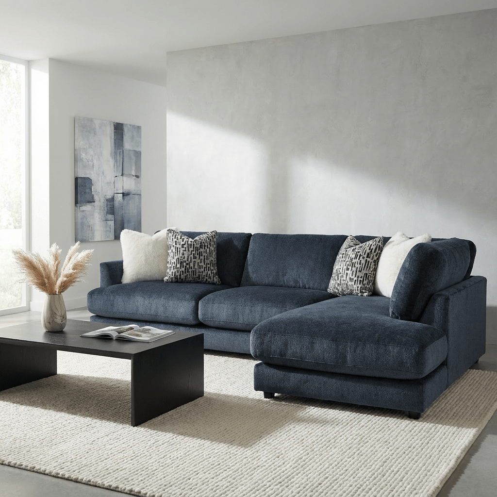 Agate Custom Sectional room setting - custom sectional by Stanton - Whats New Furniture Portland OR