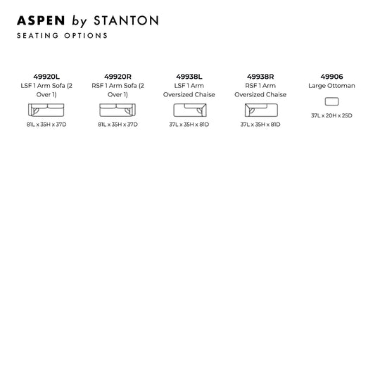 Aspen Custom Sofa / Sectional - Whats New Furniture - Portland, Oregon