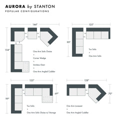 Aurora Custom Sofa / Sectional - Whats New Furniture - Portland, Oregon