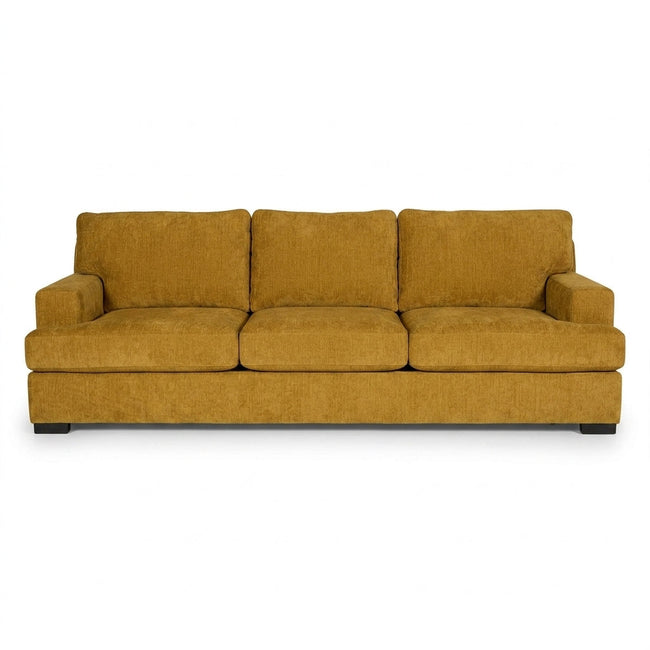 Aurora Sofa in Vintage Saffron - Oregon-made Stanton sofa at What's New Furniture Portland