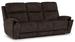 Bachelor power reclining sofa by Stanton, made in Canby Oregon