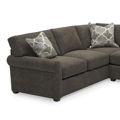 Beacon Custom Sofa / Sectional and Sofa Bed sectional side angle - custom Stanton seating - Whats New Furniture Portland OR