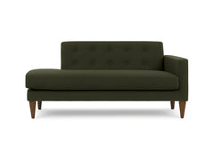 Blazer Chaise Lounge in Rio Spinach — studio front view - Stanton - Whats New Furniture Portland OR