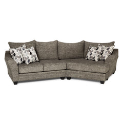 Canopy Custom Sofa / Sectional sectional front view - custom sofa sectional by Stanton - Whats New Furniture Portland OR