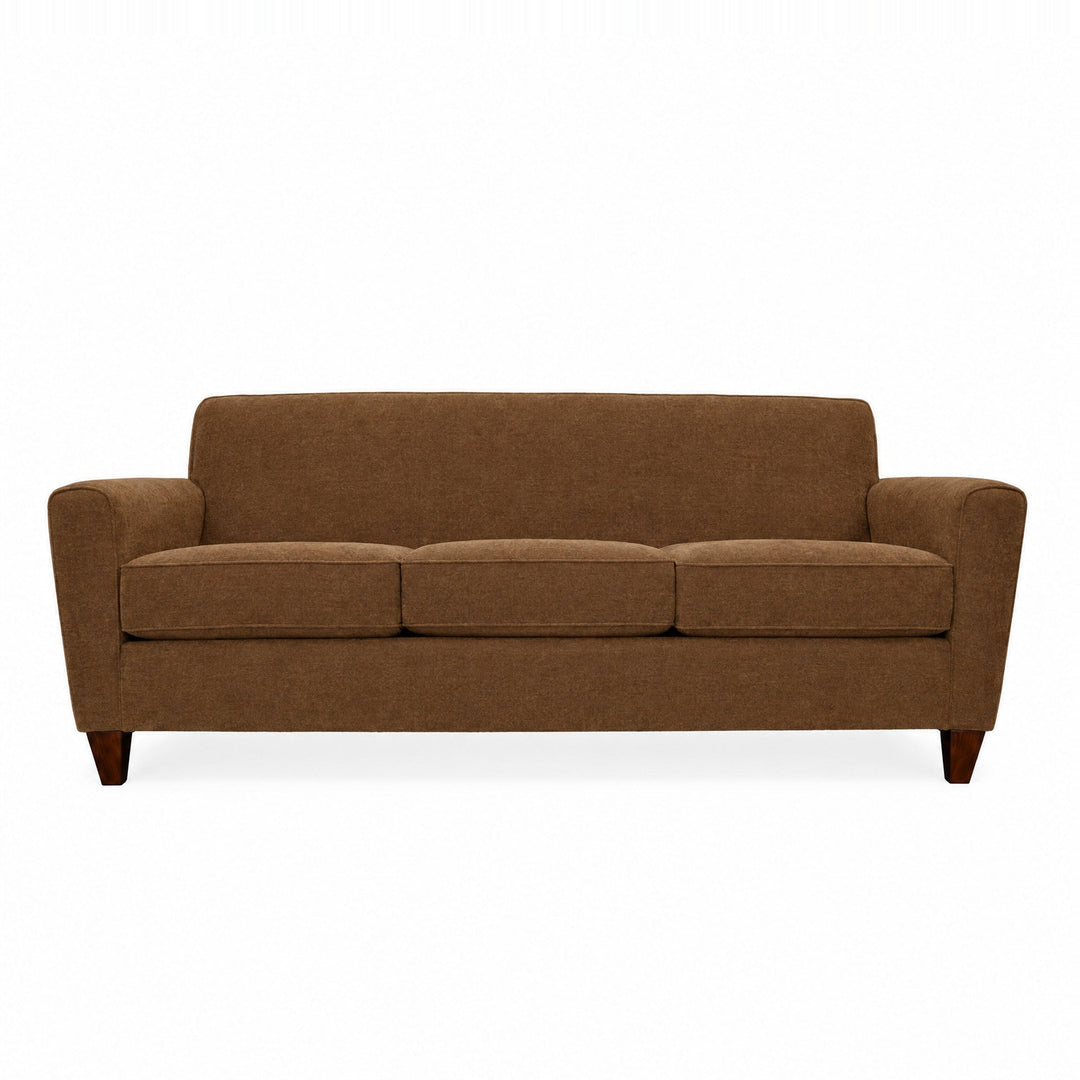 Cascadia Sofa in Patagonia Adobe — studio front view - cascadia sofa by Stanton - Whats New Furniture Portland OR