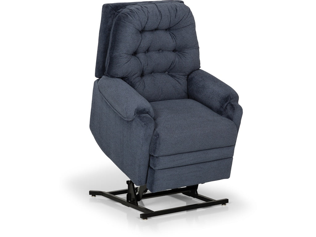 Stanton Savier power lift recliner in Domain Eclipse, Oregon-made, at What&
