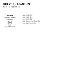 Crest Power Recliner - Whats New Furniture - Portland, Oregon