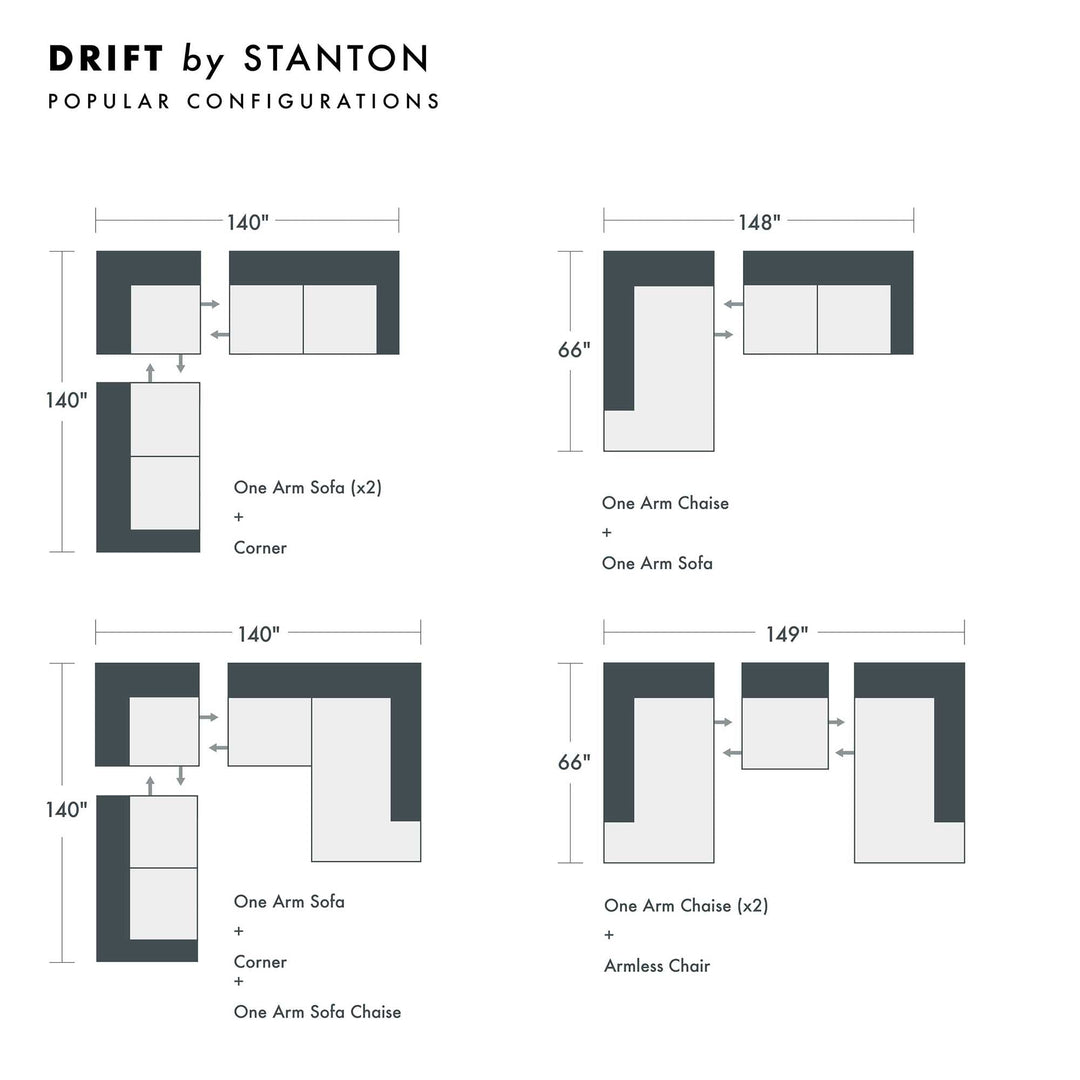 Drift Custom Sofa / Sectional - Whats New Furniture - Portland, Oregon