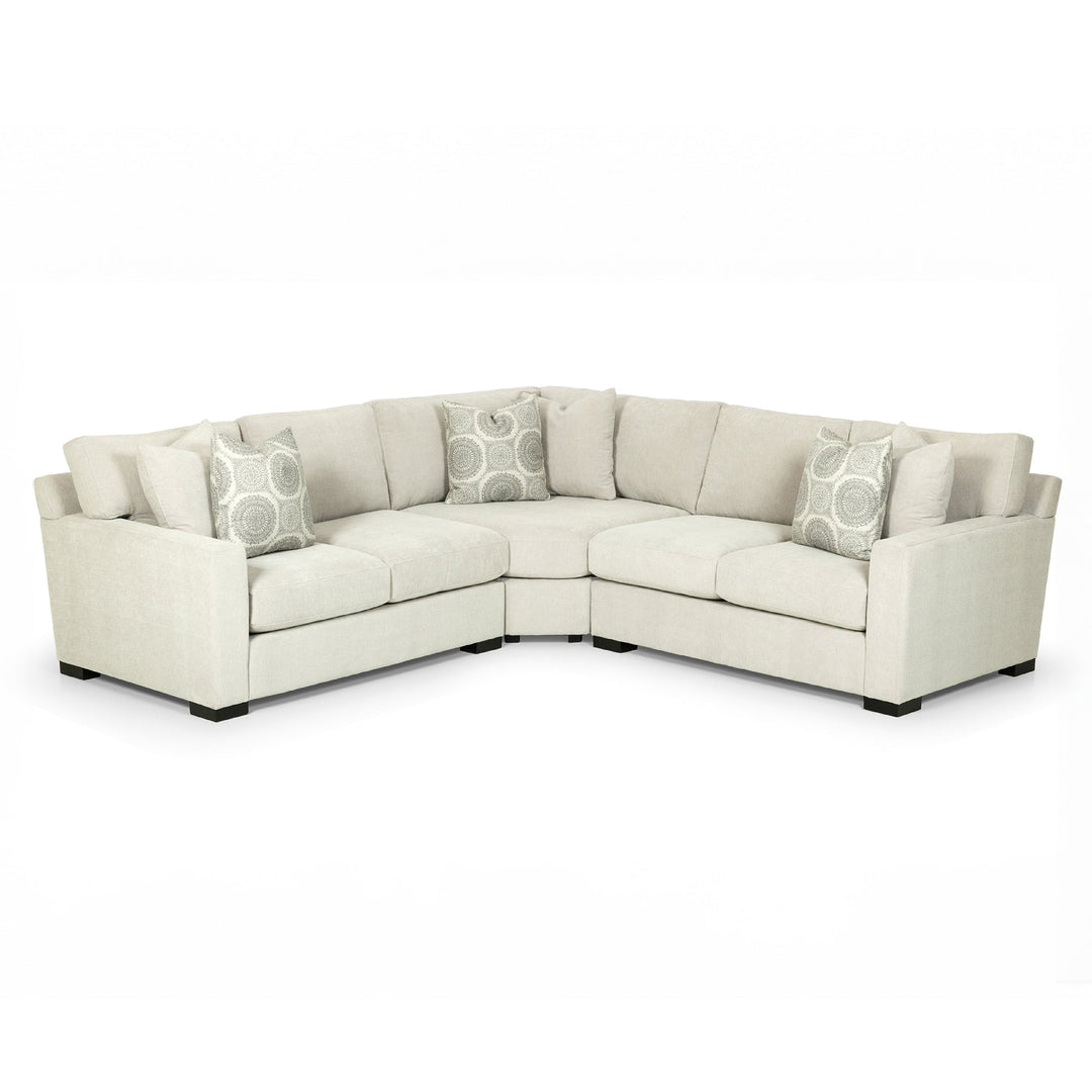 Enclave Custom Sofa / Sectional sectional front view - custom sofa sectional by Stanton - Whats New Furniture Portland OR