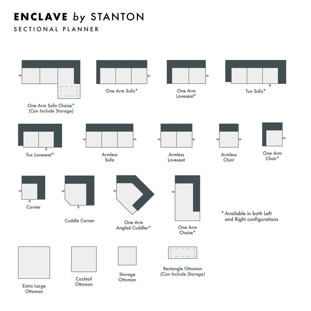 Enclave Custom Sofa / Sectional - Whats New Furniture - Portland, Oregon