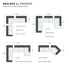 Enclave Custom Sofa / Sectional - Whats New Furniture - Portland, Oregon