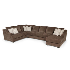 Geneva Custom Sofa / Sectional sectional front view - custom sofa sectional by Stanton - Whats New Furniture Portland OR