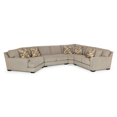 Glacier Custom Sofa / Sectional sectional front view - custom sofa sectional by Stanton - Whats New Furniture Portland OR