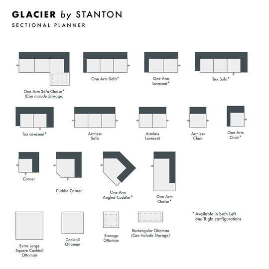 Glacier Custom Sofa / Sectional - Whats New Furniture - Portland, Oregon
