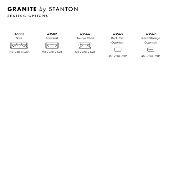 Granite Custom Sofa - Whats New Furniture - Portland, Oregon