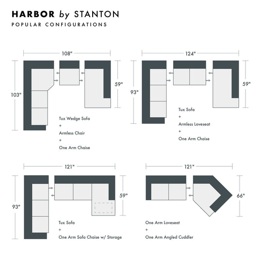 Harbor Custom Sofa / Sectional - Whats New Furniture - Portland, Oregon