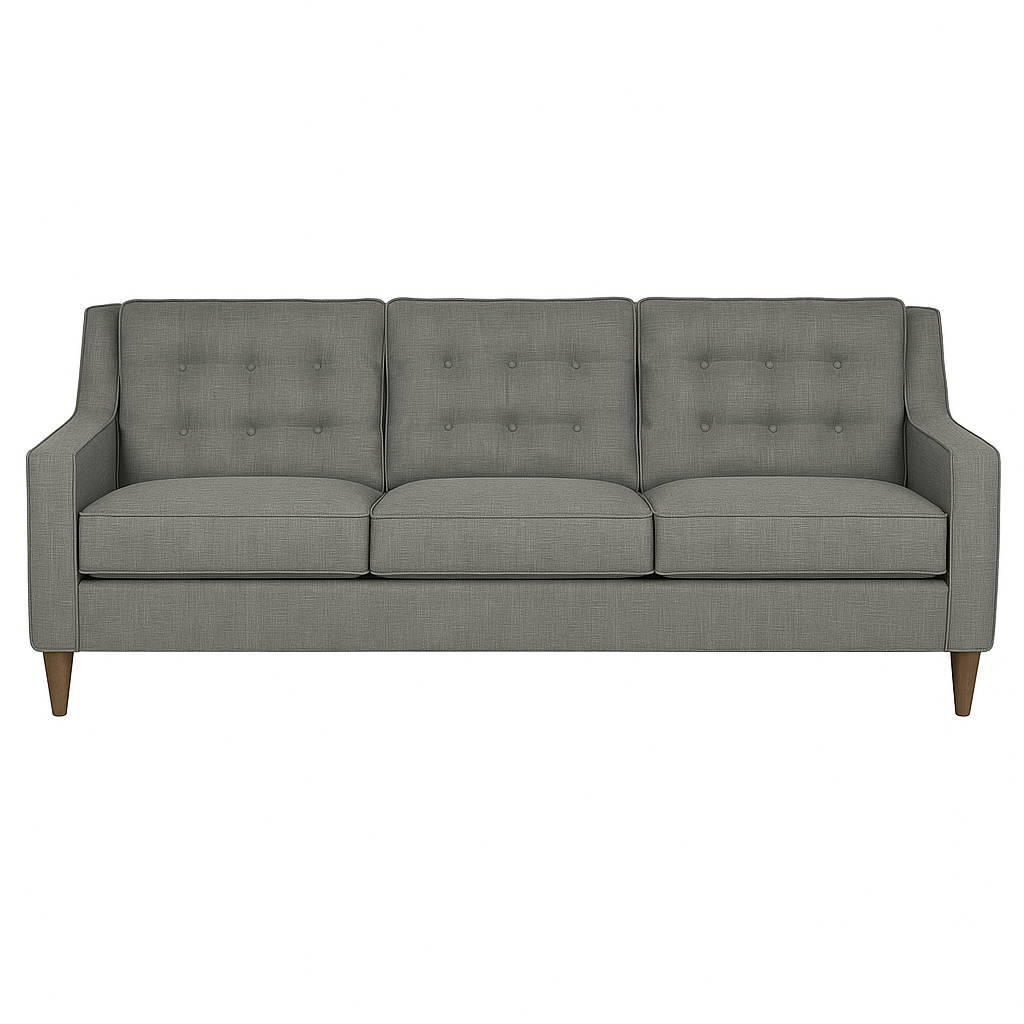 Hellion Contemporary Sofa in Quartz