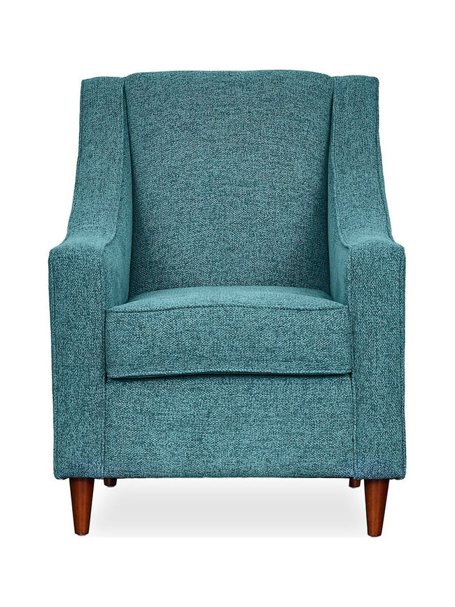 Hellion Lounge Chair in Nomad Turquoise - Oregon-made lounge chair by Stanton - Whats New Furniture Portland OR