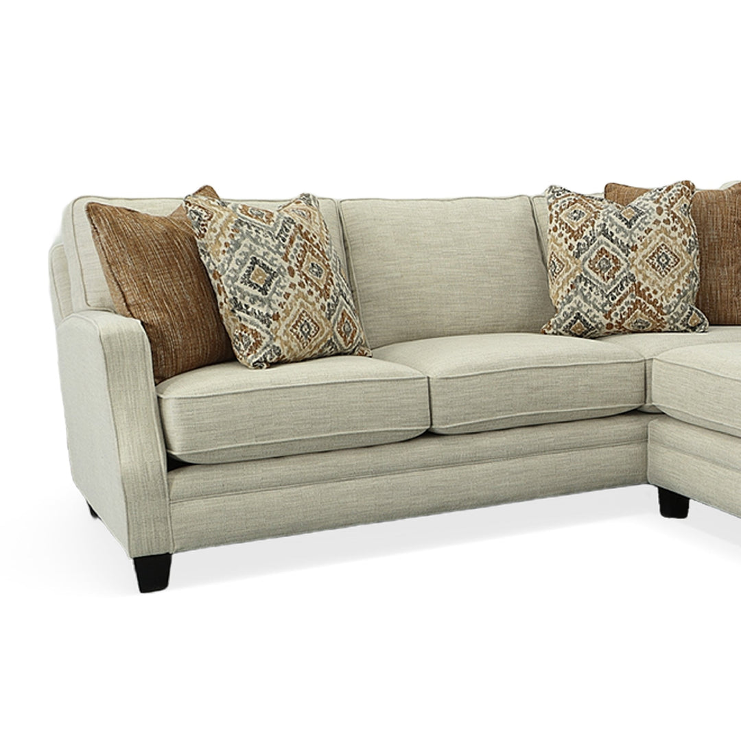Heritage Custom Sofa / Sectional alternate front view - custom sofa sectional by Stanton - Whats New Furniture Portland OR