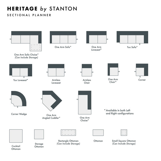 Heritage Custom Sofa / Sectional - Whats New Furniture - Portland, Oregon