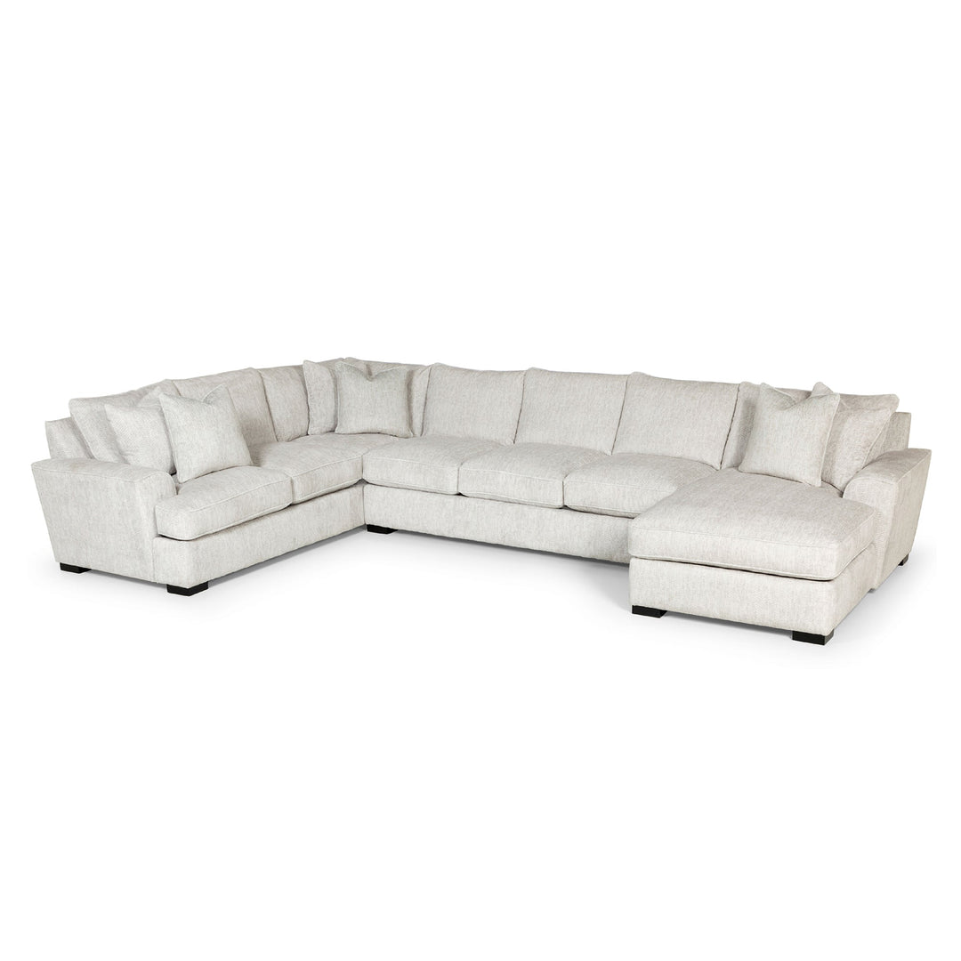 Horizon Custom Sofa / Sectional sectional front view - custom sofa sectional by Stanton - Whats New Furniture Portland OR