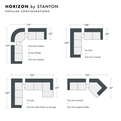Horizon Custom Sofa / Sectional - Whats New Furniture - Portland, Oregon