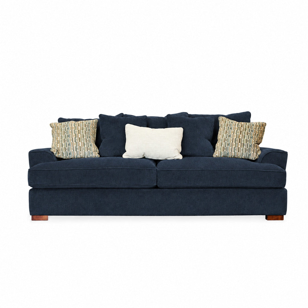 Horizon Sofa in Gonzaga Federal — studio front view - horizon sofa by Stanton - Whats New Furniture Portland OR