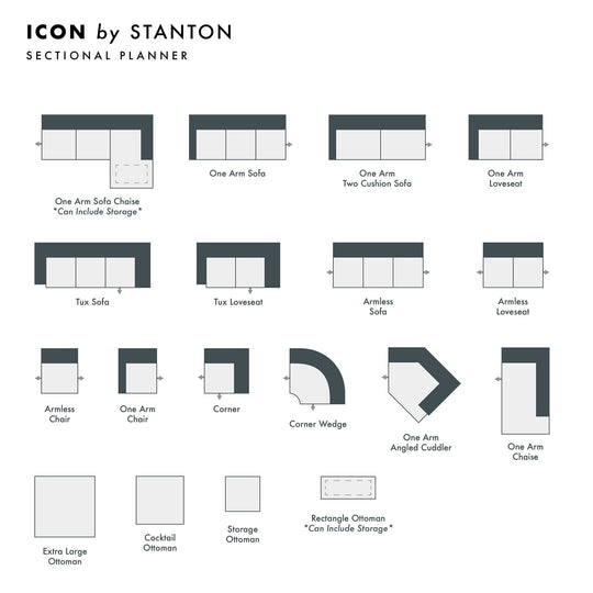 Icon Custom Sofa / Sectional - Whats New Furniture - Portland, Oregon