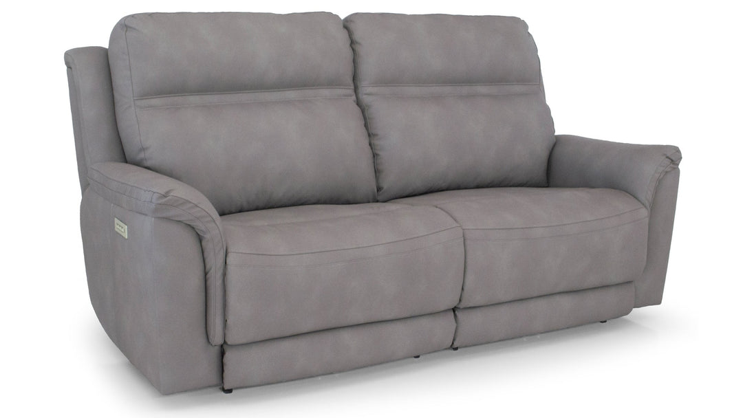 Klamath power reclining sofa by Stanton, made in Canby Oregon