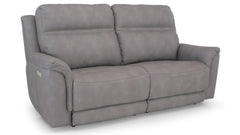 Klamath power reclining sofa by Stanton, made in Canby Oregon
