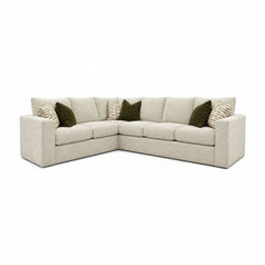 Kona Sectional in Coleman Bisque — studio front view - sectional by Stanton - Whats New Furniture Portland OR