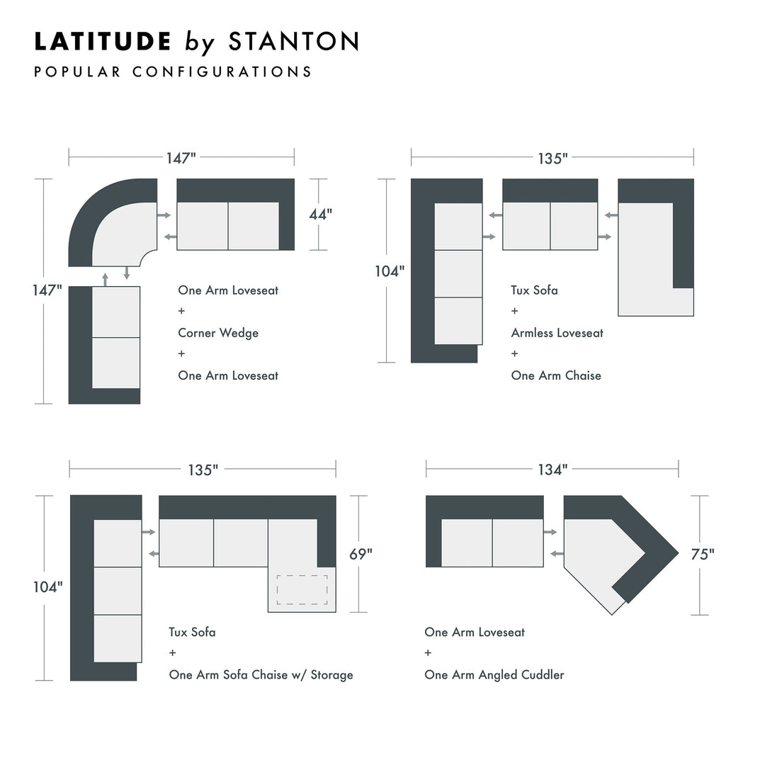 Latitude Custom Sofa - Whats New Furniture - Portland, Oregon