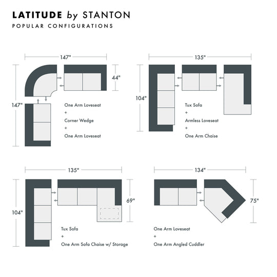 Latitude Custom Sofa - Whats New Furniture - Portland, Oregon