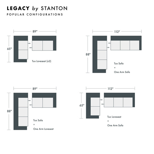 Legacy Custom Sofa Bed - Whats New Furniture - Portland, Oregon