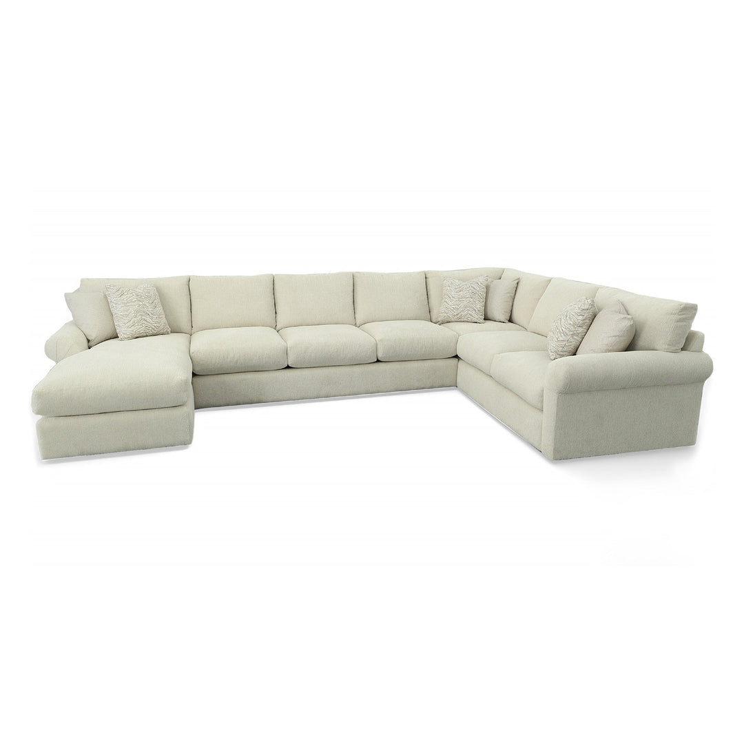 Luna Custom Sofa / Sectional sectional front view - custom sofa sectional by Stanton - Whats New Furniture Portland OR