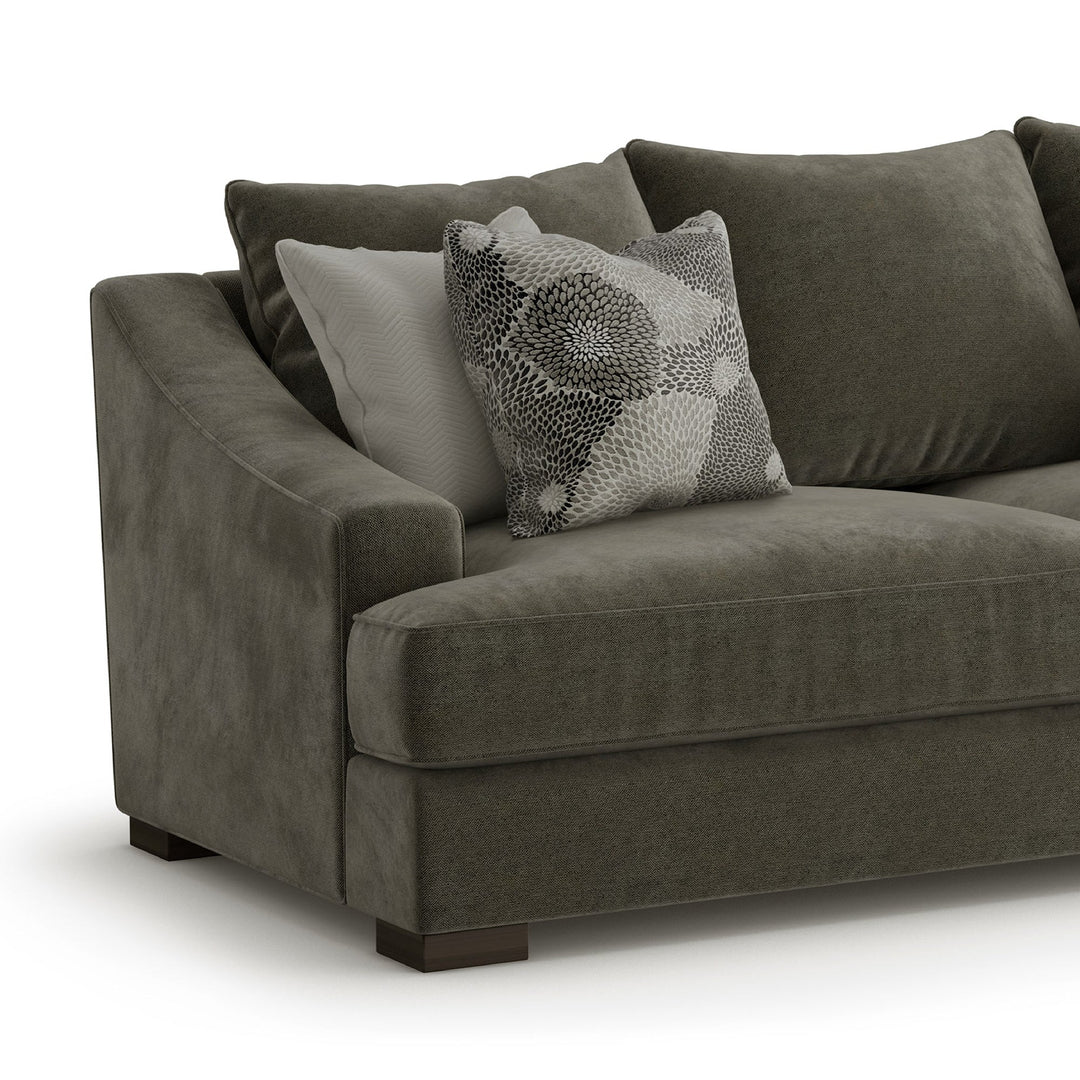 Luxe Custom Sofa / Sectional room closeup - custom sofa sectional by Stanton - Whats New Furniture Portland OR