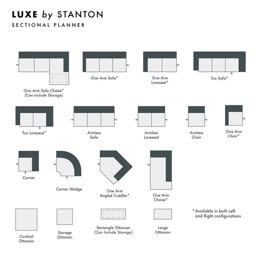 Luxe Custom Sofa / Sectional - Whats New Furniture - Portland, Oregon