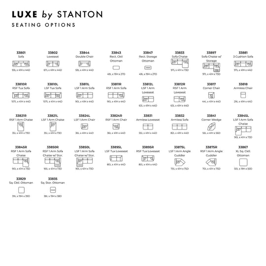 Luxe Custom Sofa / Sectional - Whats New Furniture - Portland, Oregon