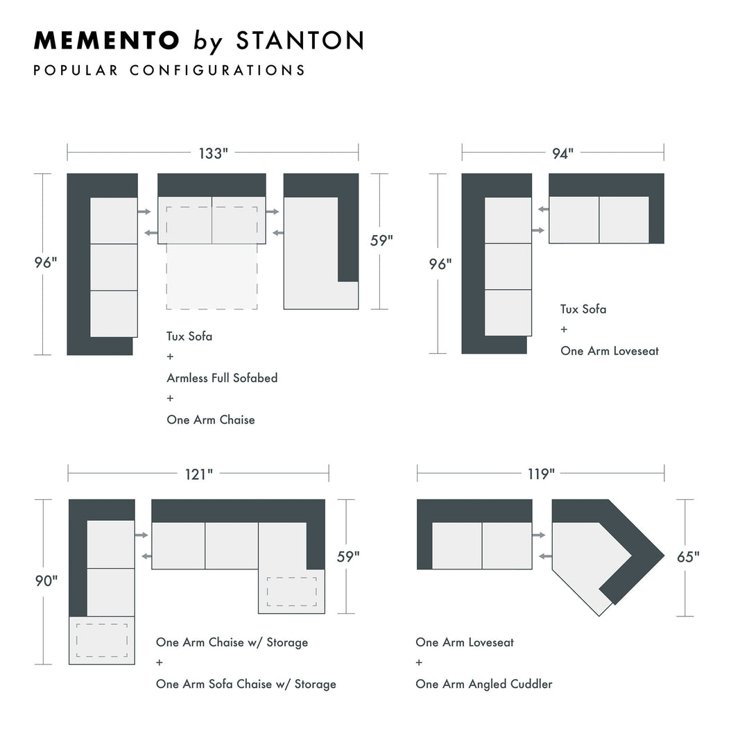 Memento Custom Sofa Bed - Whats New Furniture - Portland, Oregon