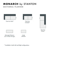 Monarch Custom Sofa / Sectional configuration shot - custom sofa sectional by Stanton - Whats New Furniture Portland OR
