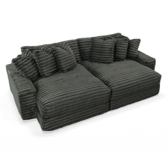 Mondo Custom Sofa / Sectional alternate front view - custom sofa sectional by Stanton - Whats New Furniture Portland OR