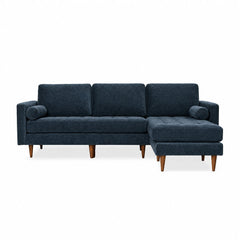 Nirvana Sofa Chaise in Lush Marine — studio front view - nirvana sofa chaise by Stanton - Whats New Furniture Portland OR
