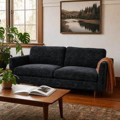 Oasis Loft Sofa in Gonzaga Federal styled in a Portland home - Whats New Furniture