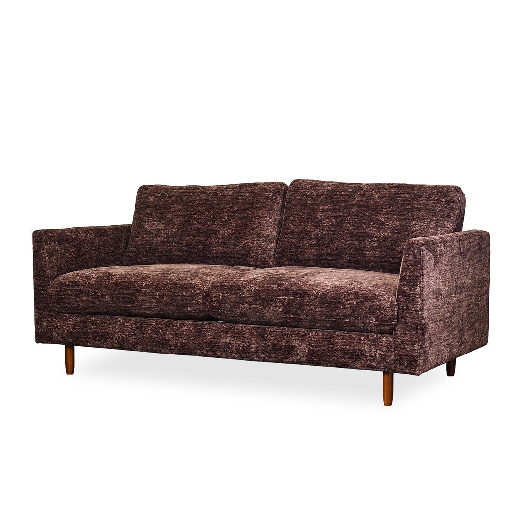 Oasis Loft Sofa in Vintage Saffron lifestyle setting - Oregon-made loft sofa by Stanton - Whats New Furniture Portland OR
