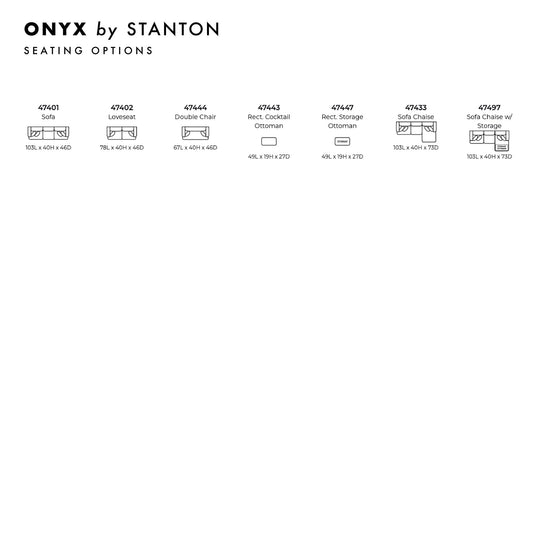 Onyx Custom Sofa - Whats New Furniture - Portland, Oregon