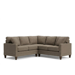 Pinnacle Sectional in Bennett Prailine, front view - Whats New Furniture
