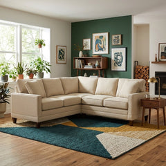 Pinnacle Sectional in Upgrade Me Muslin in a Portland living room - Whats New Furniture