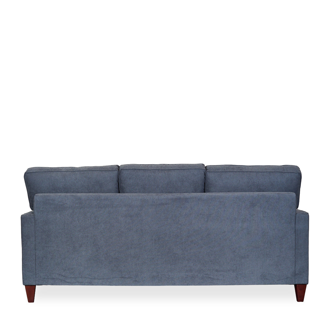 Pinnacle Sofa in Sensation Slate back view - mid-century sofa by Stanton - Whats New Furniture Portland OR