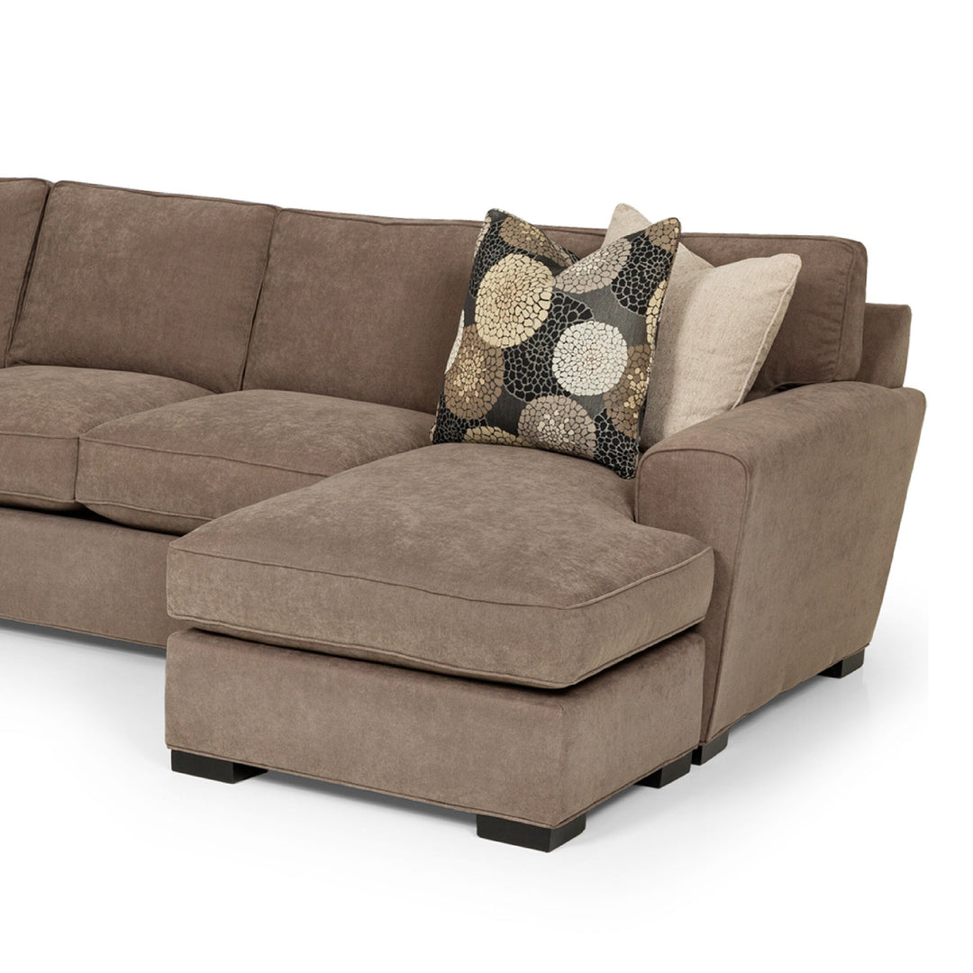 Prestige Custom Sofa / Sectional sectional side angle - custom sofa sectional by Stanton - Whats New Furniture Portland OR